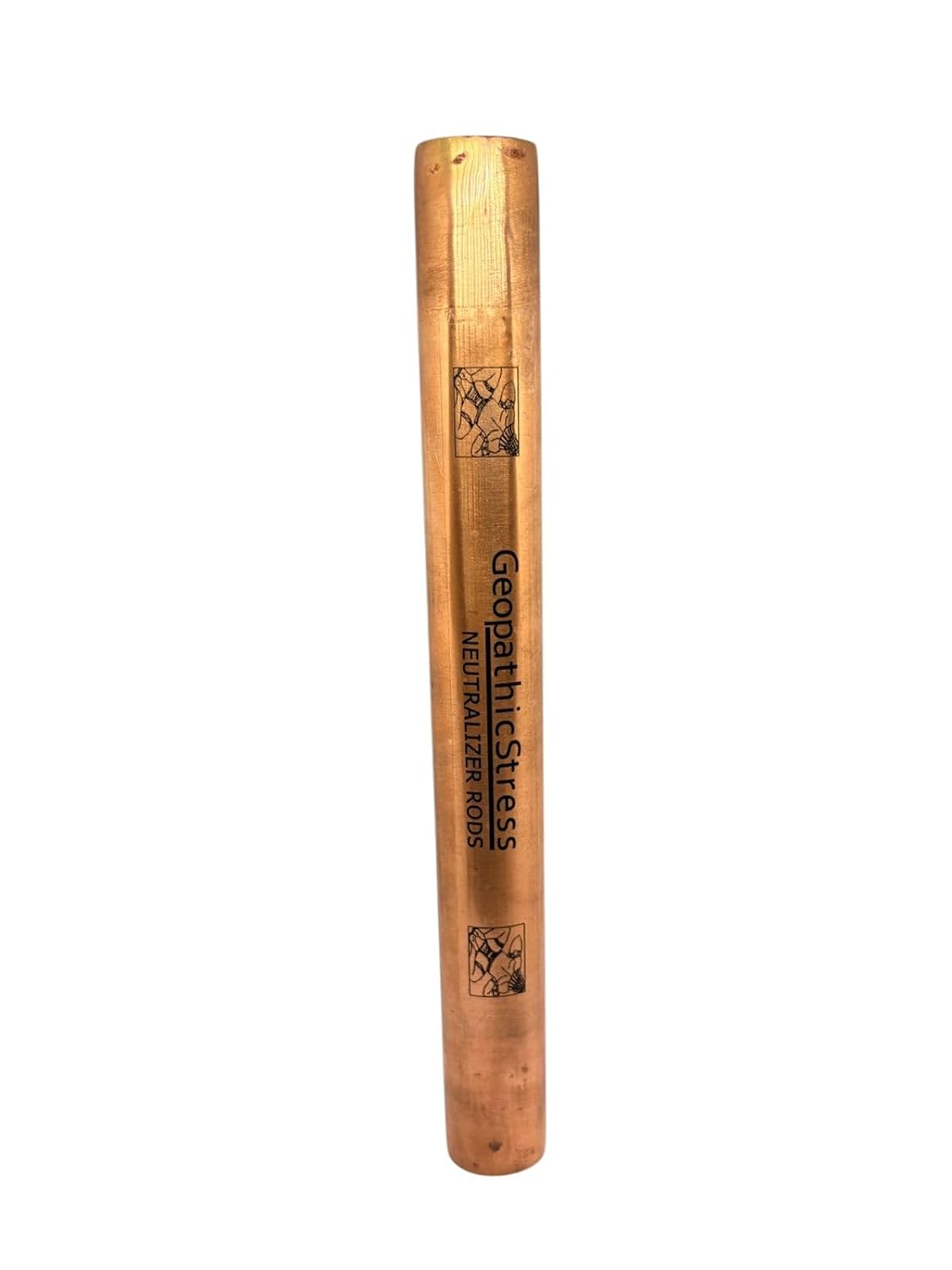 RUDRADIVINE “Vastu Copper Rod – Geopathic Stress Neutralizer for Home & Office Energy Balance” Size-8 INCH