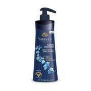 Yardley London Satin Smooth Moisturizing Body Lotion 72H Intense Hydration Infused With Natural Floral Oil Soft Skin Dry To Very Dry Skin 400ml