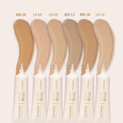 INSIGHT Professional Full Cover Concealer - LN-08 | Creamy Velvety Finish | Lightweight Waterproof Formula | Easily Blendable | Enriched with Vitamin E & Almond Oil | 20 g (Pack of 2)