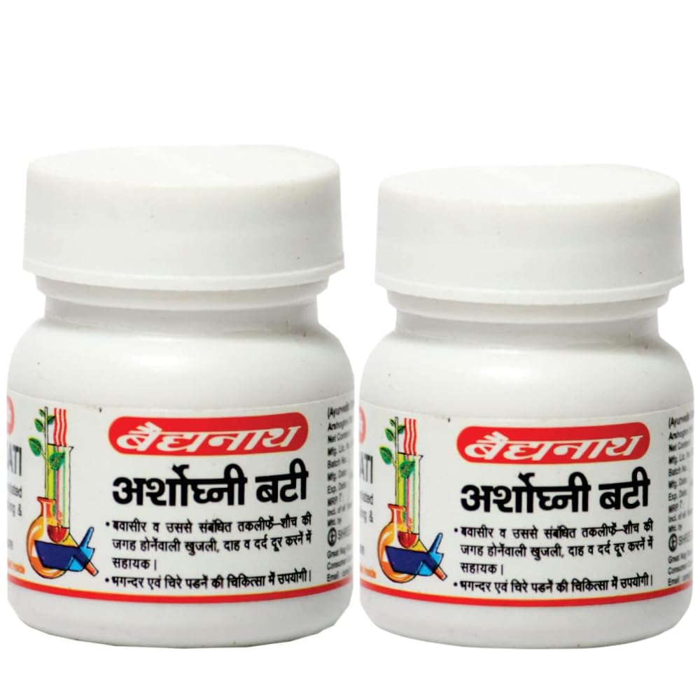 Baidyanath Asli Ayurved Arshoghni Bati, 40 Tablets, Pack of 2