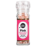 Urban Platter Pink Himalayan Rock Salt Grinder, 100g (Sendha Namak | Easy to Grind | Free from Micro-Plastics | Pure & Natural | Rich in Natural Minerals)