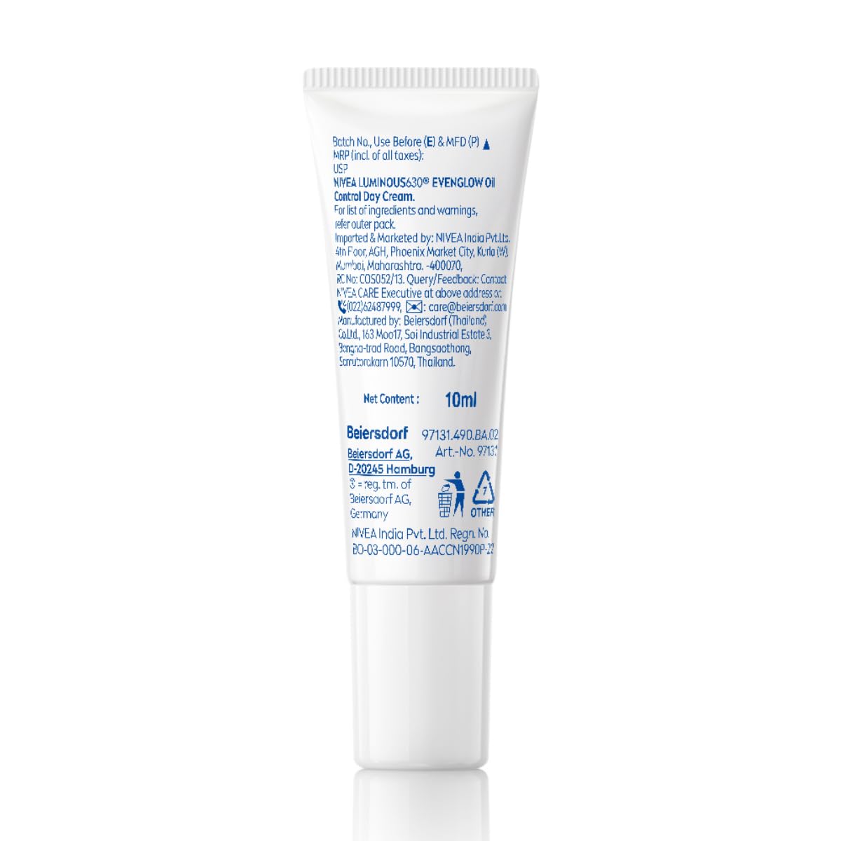 NIVEA Luminous Even Glow Oil Control Day Cream & Moisturizer SPF 50 | Patented Thiamidol (60X More Effective Than Vitamin C) | Dark Spots & Pigmentation | Oil Control, Brightening & Even Tone with Hyaluronic Acid