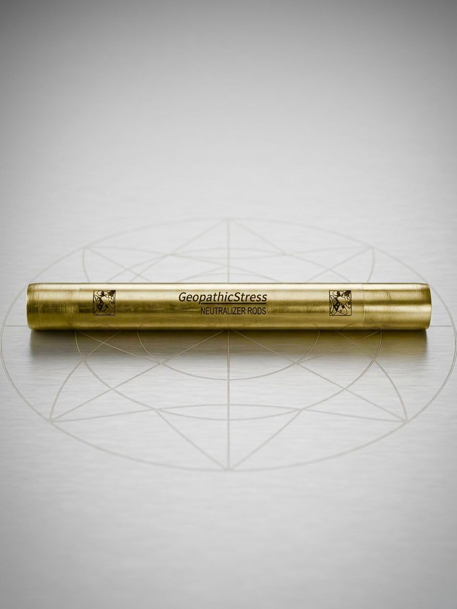 RUDRADIVINE Geopathic Stress Neutralizer Rods/Brass Geopathic Stress Removal/Home and Office Energy Balance