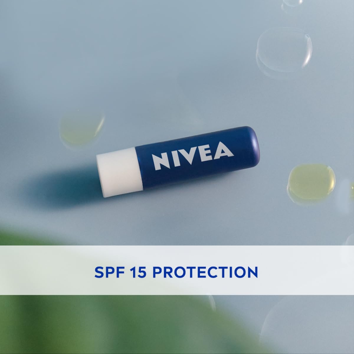 NIVEA MEN Active Care 4.8g Lip Balm|24 H Melt in Moisture Formula|Natural Oils|Nourished Lips