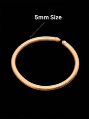 RUDRADIVINE Pure Copper Kada Bracelet for Men & Women – Adjustable, Unisex Bangle for Wellness & Fashion