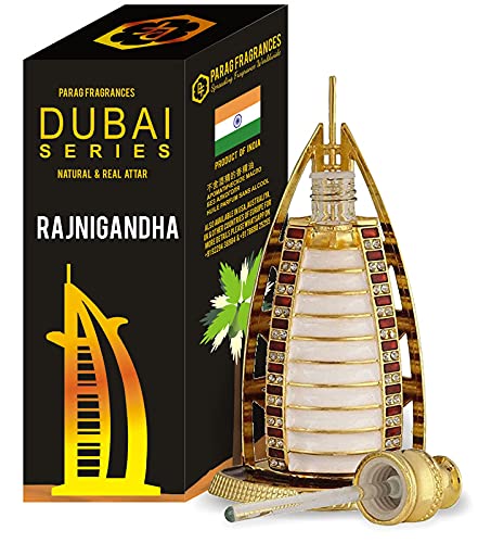 Parag Fragrances Rajnigandha Attar 1 Tola (Dubai Series) Grade 1 Attar/Ittar/Perfume Oil In Most Precious Bottle/Gift For Men And Women/Perfume Gift Pack/Attar For Men/Perfume For Men