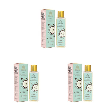 Little Rituals Coconut Baby Massage Oil 200 ml (Pack of 3)