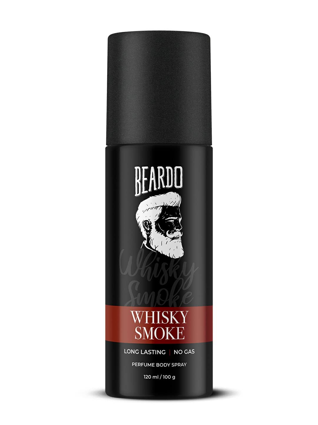 Beardo Whisky Smoke Perfume Body Spray for Men 120ml | Spicy, Woody - Oudh No Gas Deo for Men Long Lasting | Date night Deodorant | Gift for Husband
