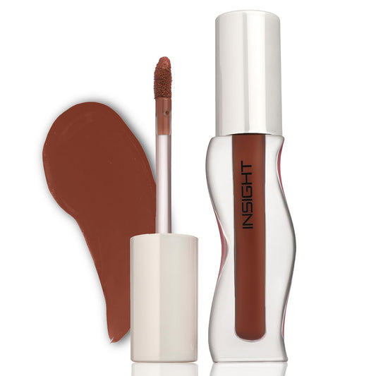 INSIGHT Hydra Creamy Lip Sheen - Iconic Vogue | Glossy Finish | 2 in 1 Lipstick + Gloss | Infused with Ceramides & Vitamin B5 | One Swipe Rich Color (2.5 g)