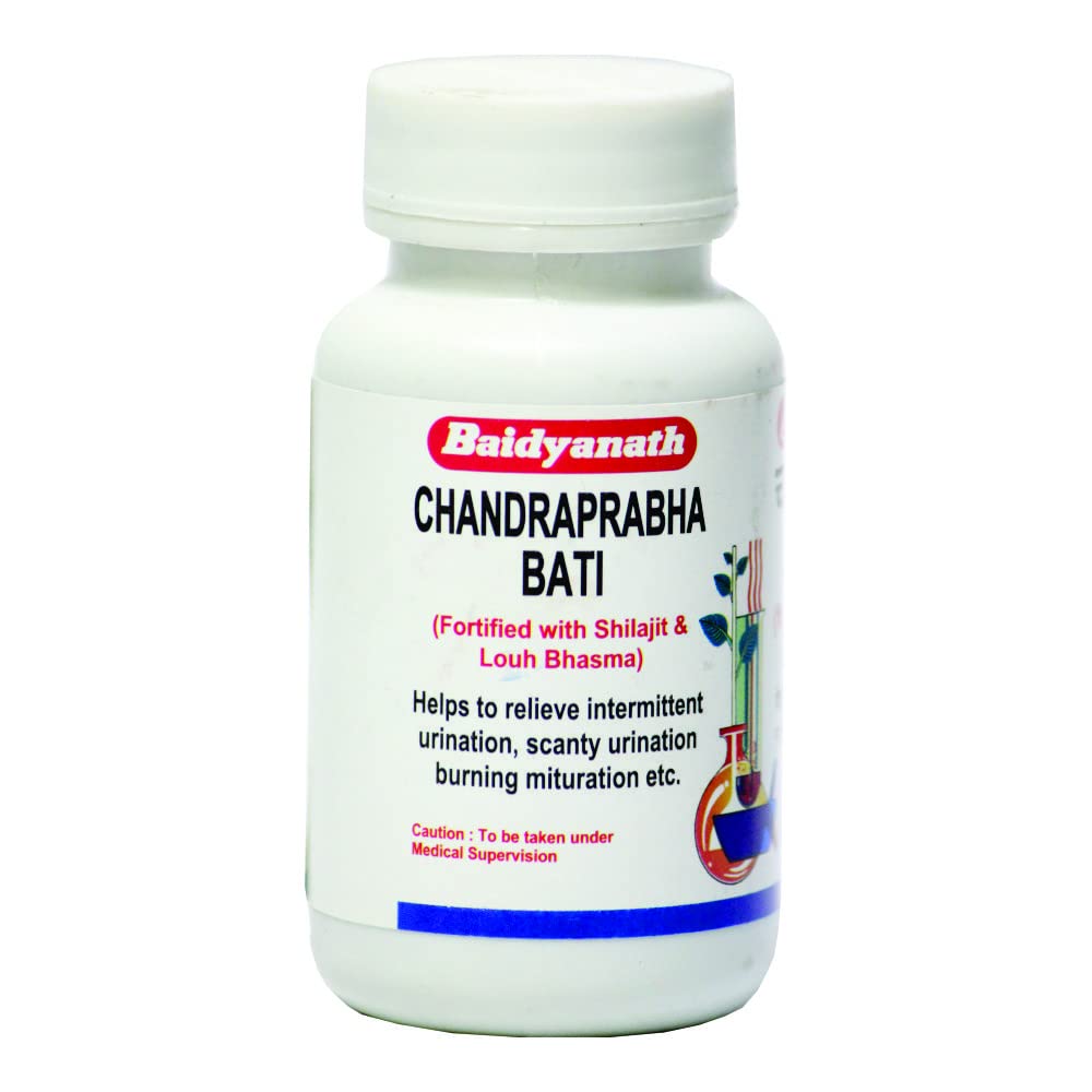 Baidyanath Asli Ayurved Chandraprabha Bati-200 Tab, 1 Count
