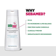 Sebamed Anti Dandruff - Bottle of 200ml Shampoo