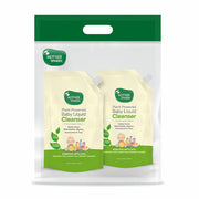 Mother Sparsh Natural Baby Liquid Cleanser (Powered by Plants) Cleanser, Refill Pack (1L) & Mother Sparsh After Bite Turmeric Balm, 25gm