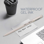 Hauser XO Gel Pen Combo Pack | Matt Finish Body With Ultra Durable Tip | 10 Pcs Blue Ink & 10 Pcs Black Ink
