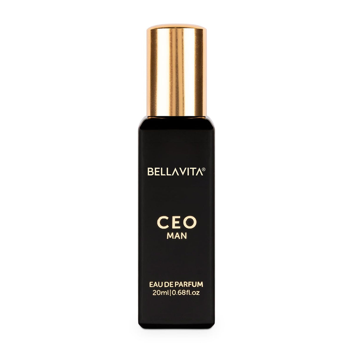Bella Vita Luxury CEO Man Eau De Parfum Perfume with Lemon, Lavender, Tonka, Mandarin & Vetiver|Premium, Long Lasting Woody Fragrance for Men, 20 ML