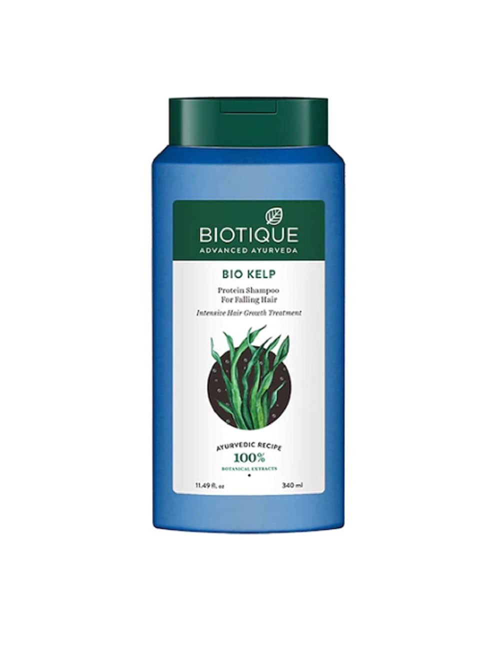 Biotique Bio Kelp Protein Shampoo, 340ml | Bio Bhringraj Therapeutic Hair Oil, 200ml