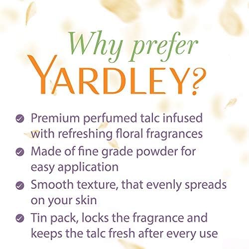 Yardley London Imperial Sandalwood Talc for Women, 100g