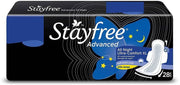 STAY FREE Advanced Extra Large All Night Soft Cover Sanitary Pads For Women With Wings 28+28+28 Pieces (Pack Of 84)