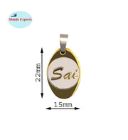 SHINDE EXPORTS Shirdi Saibaba stainless steel pendant locket