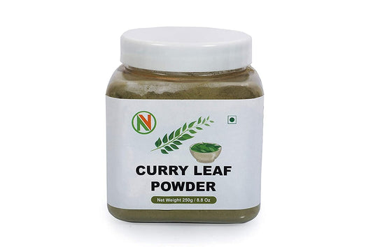 NatureVit Curry Leaf Powder, 250g [Sun Dried & Stemless]