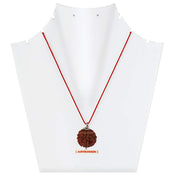 ASTRODIDI 4 Mukhi Rudraksha Pendant with Lab Certified | Nepali Four Face Original Rudraksh | Astrological Benefits | Unisex Design for Men & Women Boys and Girls