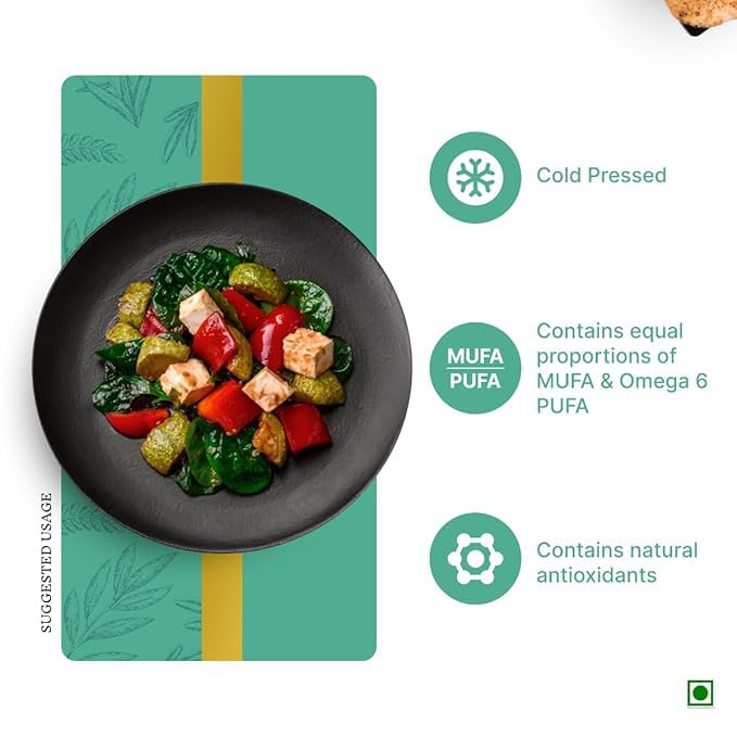 Dabur Cold Pressed Sesame(Gingelly) Oil, 1 L