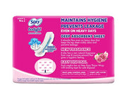 Sofy Anti Bacteria 99.99% Deep Absorbent Pads Extra Long Pads Prevent Leakage Pack of 18