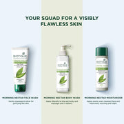 Biotique Morning Nectar Nourish & Hydrate Body Wash For Visibly Flawless Skin, 200ml