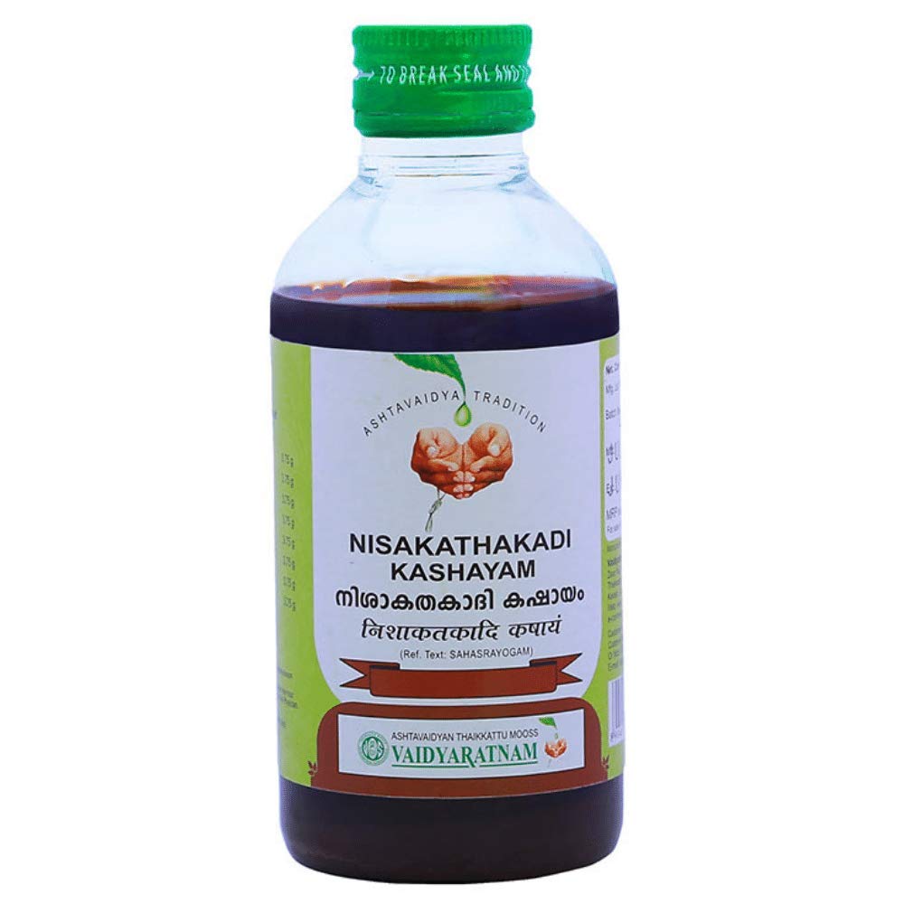 Vaidyaratnam Nisakathakadi Kashayam 200 ML (Pack Of 2)