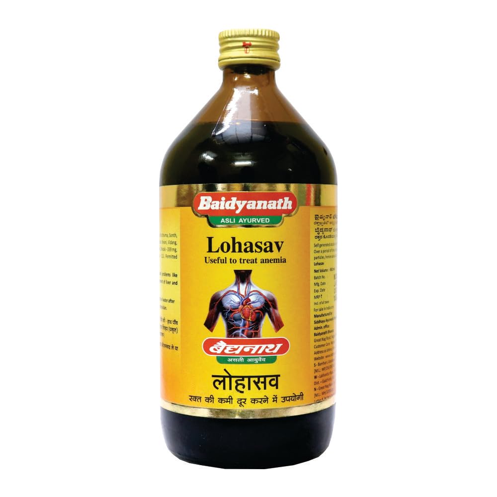 Baidyanath Asli Ayurved Lohasav Anaemia Syrup 450 ml