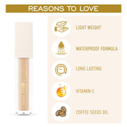 INSIGHT Professional Ultimate Cover Concealer (MN-18) | Lightweight, Long-Lasting & Waterproof | Enriched with Vitamin E & Coffee Seed Oil - 20g