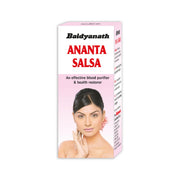 Baidyanath Anant Salsa - 220 ml | Herbal Extract for Enhancing Skin Care | Blood Purification | Hair Health