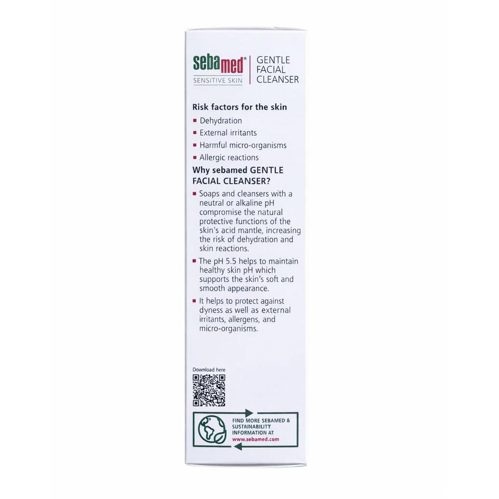 Sebamed Gentle Facial Cleanser| For Normal to