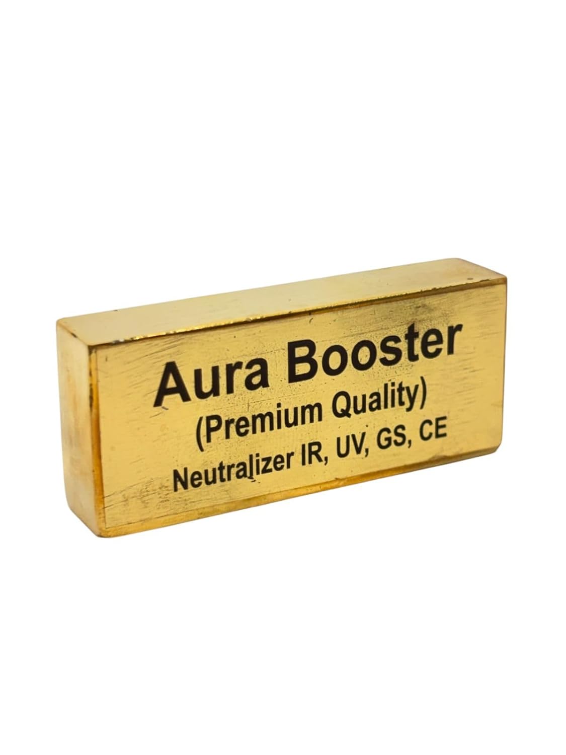 RUDRADIVINE Vastu Aura Booster | Brass Energy Harmonizer | Home & Office IR/UV Protection