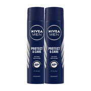 NIVEA Men Protect & Care Deodorant, 150 ml, Pack of 2