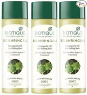 Biotique Bhringraj Hair Oil, 200 ml x 3 (600 ml)