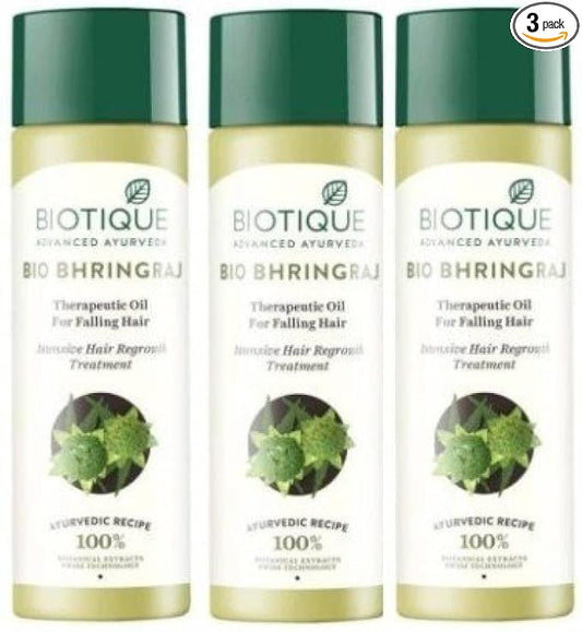 BIOTIQUEBhringrajHairOil200Ml*3PcsHairOil(600ml)
