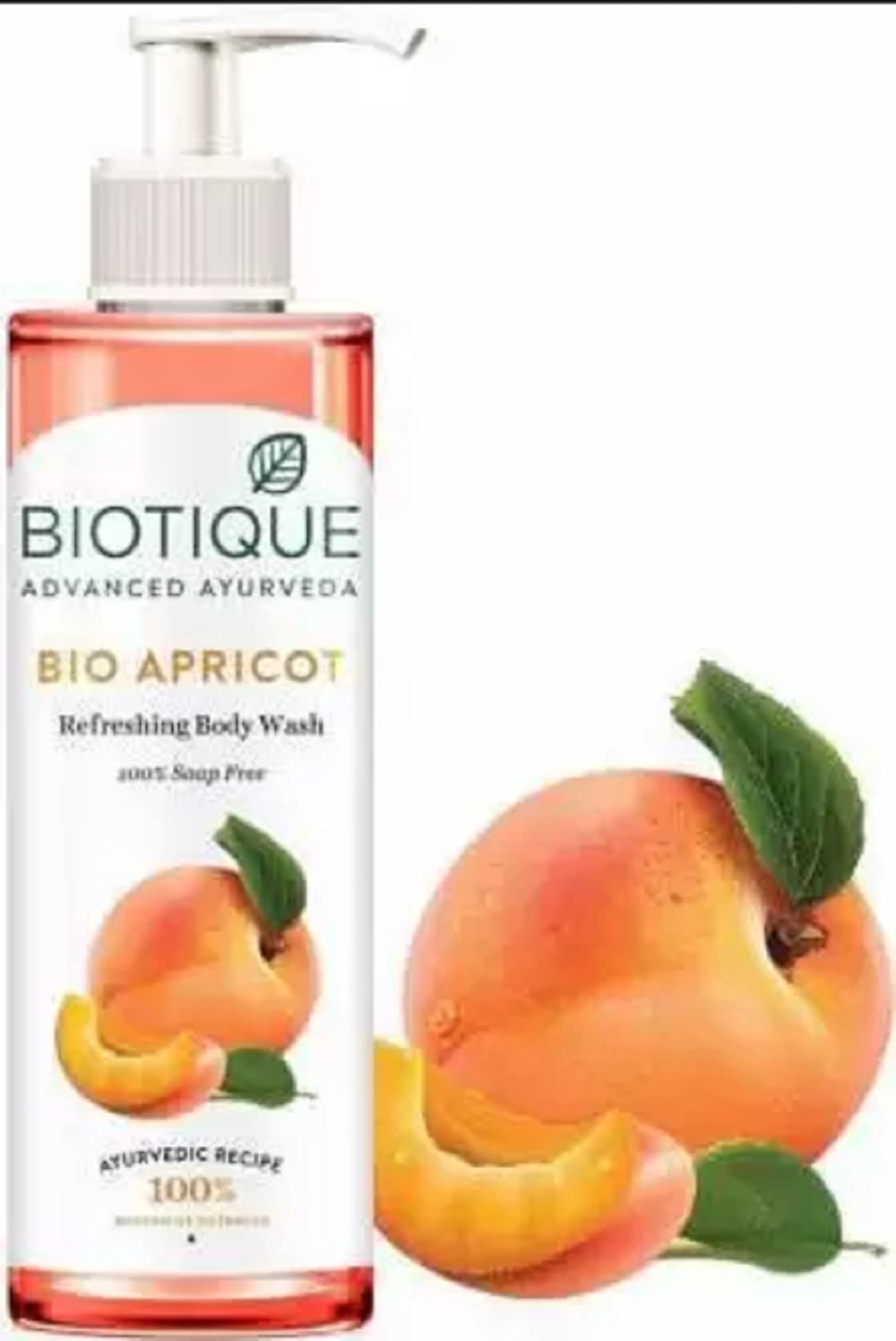 BIOTIQUE BIO_ APRICOT_ BODY_WASH 200ML pack of 2 (2 x 200 ml)