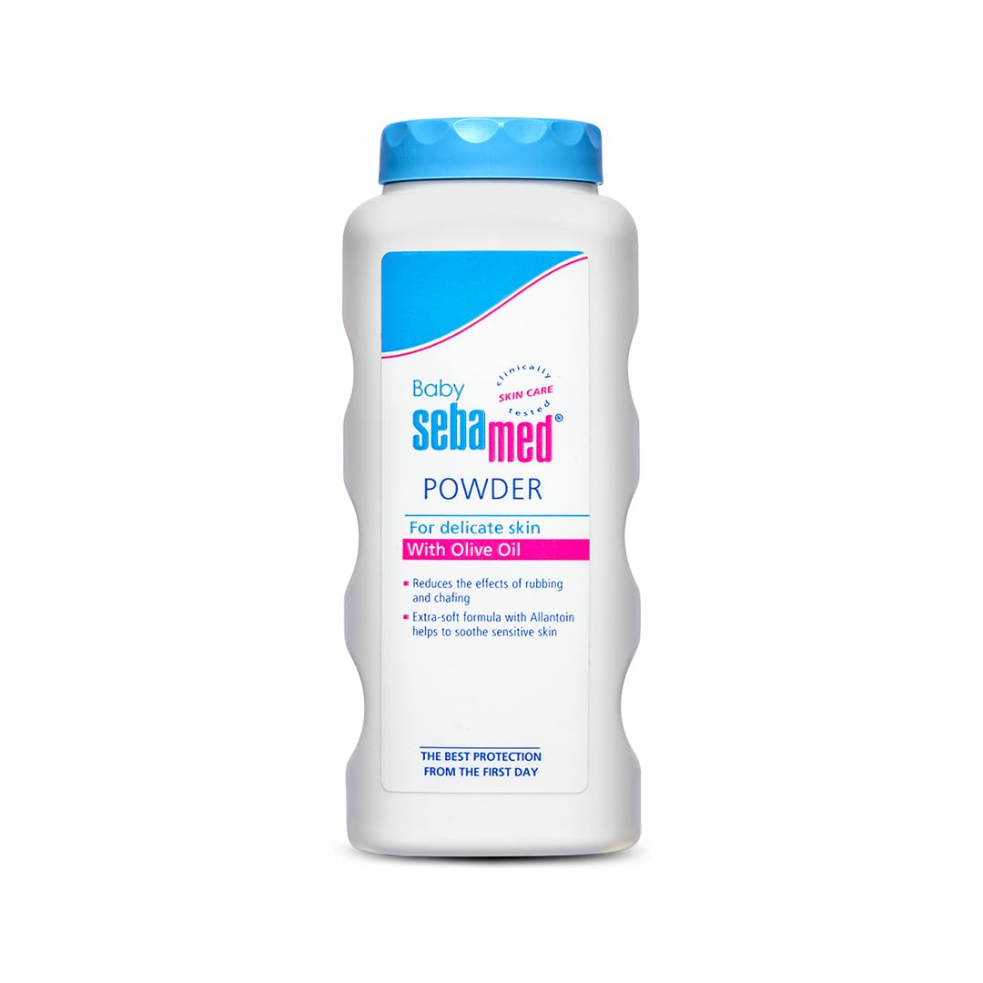 Sebamed Baby Powder| Olive Oil, Allantoin|100 gm (Pack of 6)