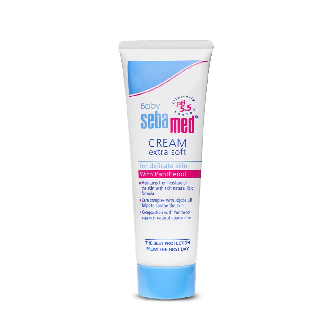 Sebamed Baby Cream Extra Soft|pH 5.5|Ideal for Dry Skin|50 ml