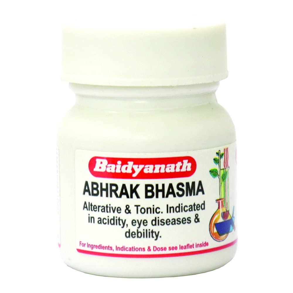 Baidyanath Asli Ayurved Abhrak Bhasma - 5 G | Relief From Acidity, Constipation And Eye Care