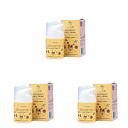 Little Rituals Baby and Kids Post-Biotic Face Cream Moisturiser - Hydration + Radiance, Formulated with Golden Millets, Jojoba, Calendula, Natural, Organic, Dermat tested, SWISS Technology (50 gram)