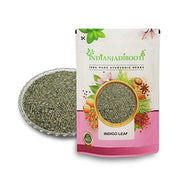 IndianJadiBooti Indigo Dry Leaves | For Herbal Hair Color | Natural Black Hair | 400 Grams