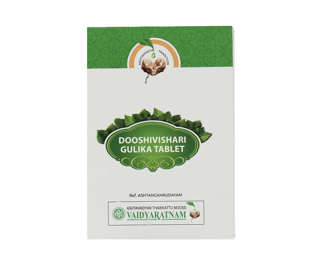 Dooshivishari Gulika | Vaidyaratnam | Traditional Herbal Support for Metabolic Balance and Environmental Sensitivity
