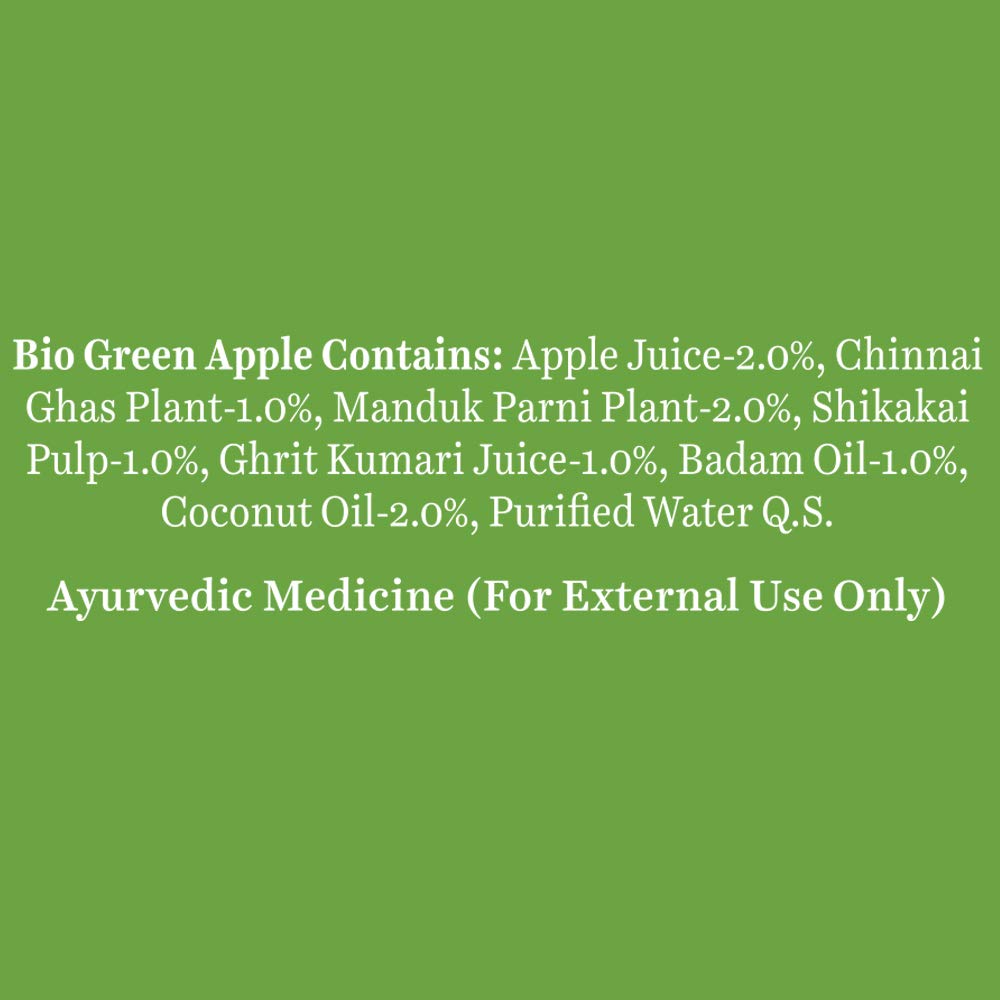 Biotique Green Apple Shine & Gloss Shampoo & Conditioner| Promotes Healthy, Shiny and Glossy Hair | Nourishes Scalp | Makes Hair Soft & Smooth |100% Botanical Extracts| All Skin Types | 650ml
