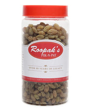 Roopak's PIK-N-PAY Kishmish 100% Fresh and Natural Dry Fruits Raisins Kismis Rich in Nutrients, Iron & Vitamin B | 500 Gram