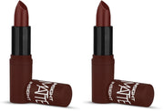 INSIGHT Matte Lipstick | Soft Matte Finish | Highly Pigmented Formula | Ultra Creamy | Intense Color Payoff | Fade-Proof Lipstick | BON BON-4.2g (Pack of 2)