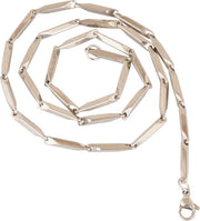 ASTRODIDI Silver Plated Stainless Steel Chain | Exclusive Good Looking Necklace Fancy Chain
