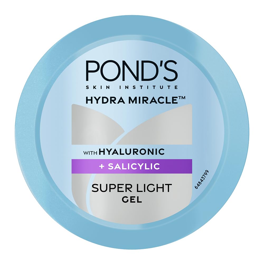 Ponds Hydra Miracle Super Light Gel with Hyaluronic Acid & Salicylic - 200g