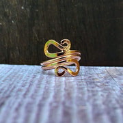 SHINDE EXPORTS Designing Pure Copper magnetic ring for men and women 8mm