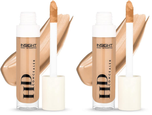 INSIGHT HD Concealer for Everyday Use | Matte Finish | Medium Coverage - LNP15 (8g) (Pack of 2)